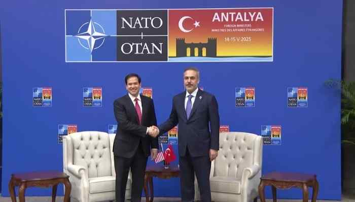 Dışişleri Bakanı Fidan, ABD Dışişleri Bakanı Rubio ile bir araya geldi