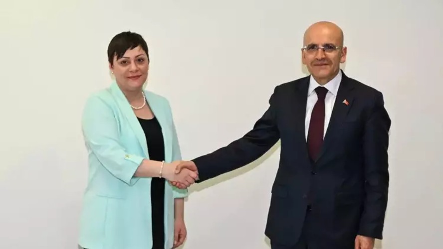 Bakan Şimşek’ten, Makedonya Maliye Bakanı ile kritik görüşme