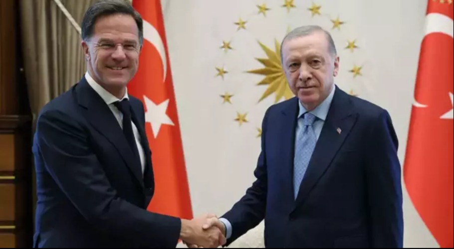 Erdoğan, NATO Genel Sekreteri Rutte ile görüştü