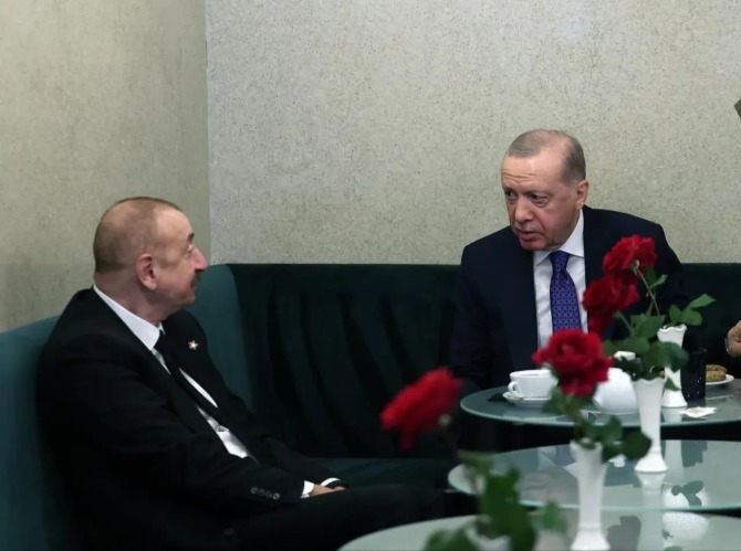 Cumhurbaşkanı Erdoğan, Azerbaycan Cumhurbaşkanı Aliyev ile telefonda görüştü