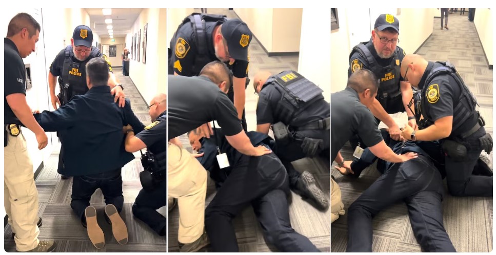 California’da Olaylar Çığrından Çıktı! Amerikalı Senatör’e Ters Kelepçe!