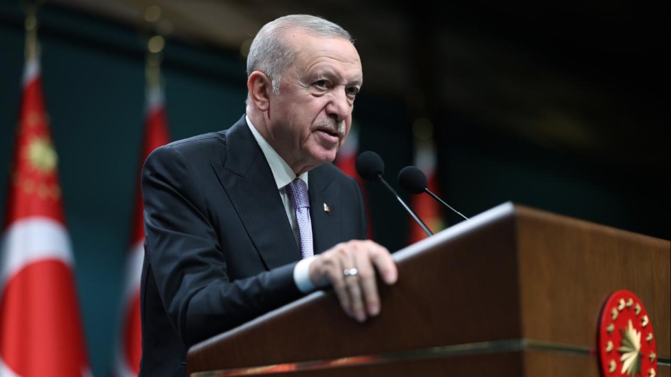 Cumhurbaşkanı Erdoğan, Filistin Devlet Başkanı Abbas ile görüştü