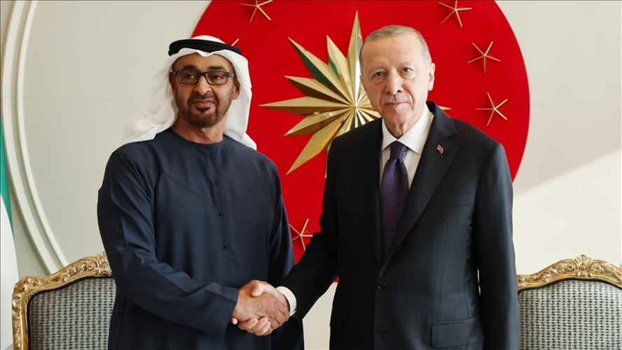 Bölgesel gerilim masada: Erdoğan ve Al Nahyan ortak endişeleri paylaştı