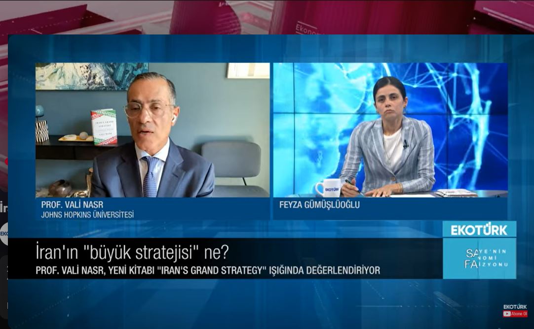 İran’ın İsrail stratejisi: Vali Reza Nasr, İran’ın büyük planını EKOTÜRK'e anlattı