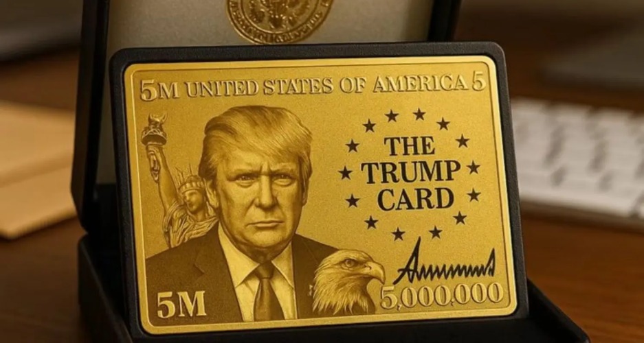 Trump ABD’ye girişi paraya bağladı: 5 milyon dolarlık Trump kart