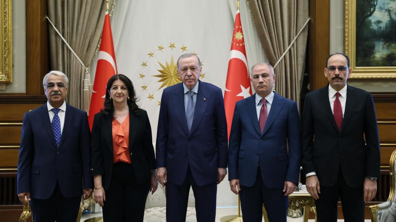 Cumhurbaşkanı Erdoğan, DEM Parti heyetiyle görüştü