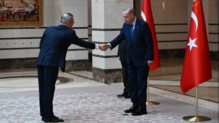 Cumhurbaşkanı Erdoğan yeni büyükelçileri ağırladı