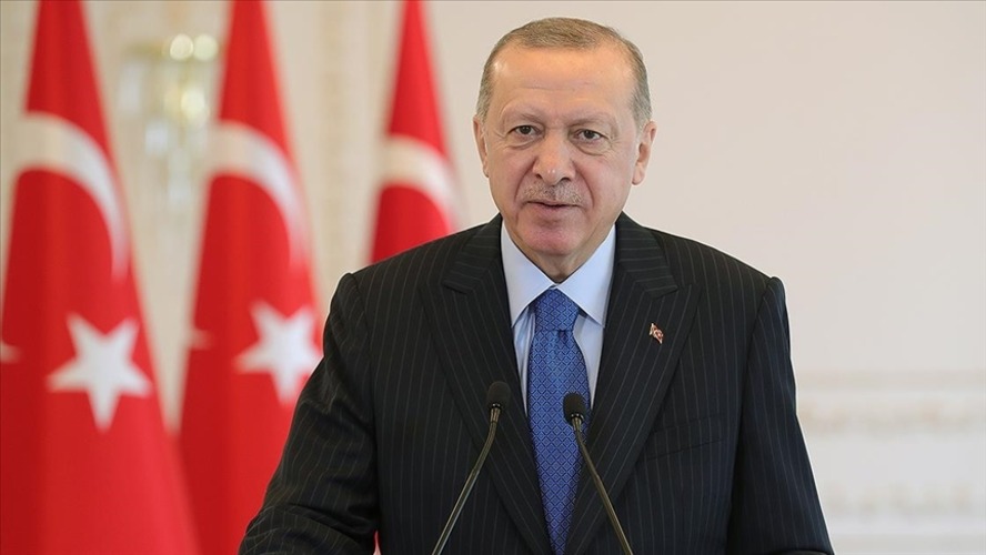 Cumhurbaşkanı Erdoğan'dan şehit ailelerine başsağlığı
