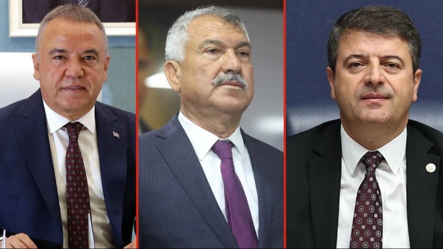 Adana, Antalya ve Adıyaman Belediye Başkanları gözaltına alındı