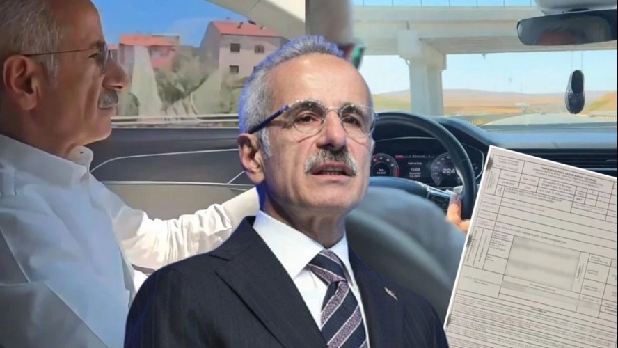 Bakan Uraloğlu’na hız sınırını aştığı için 9 bin 267 TL ceza kesildi