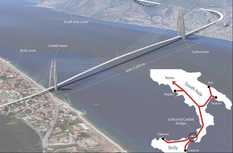 Avrupa’nın yeni dev yapısı: Sicilya Köprüsü yolda