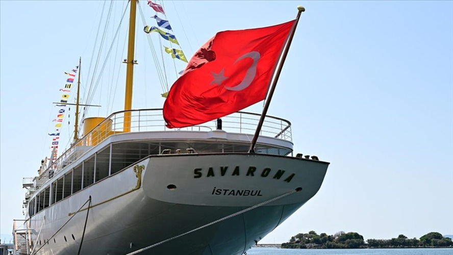 Atatürk’ün emaneti Savarona Zafer Bayramı’nda İstanbul’u selamlayacak
