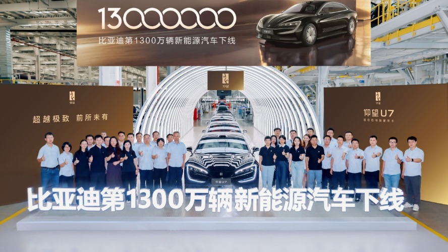 BYD, 13 milyonuncu yeni enerji aracını üretti: Türkiye’de rekor büyüme