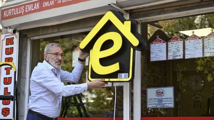 Emlak ofislerinde “E” tabelası dönemi resmen başladı