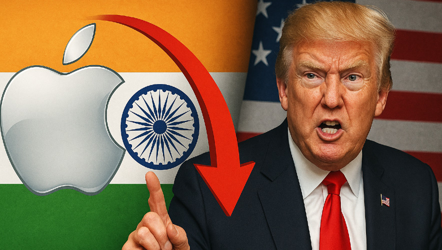 Apple Hindistan’da yatırım tapıyor, Trump yaptırım tehdidi savuruyor