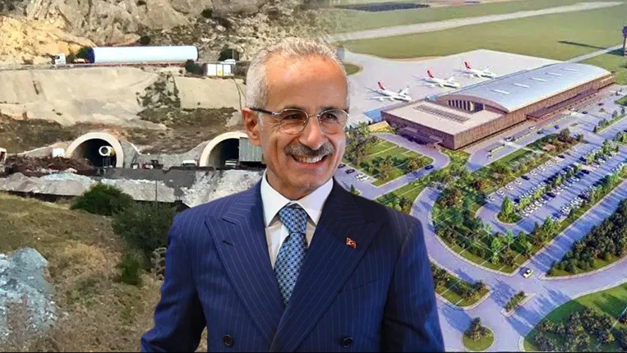 Uraloğlu, Kop Tüneli çalışmalarını yerinde inceledi