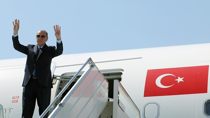Cumhurbaşkanı Erdoğan, G20 Liderler Zirvesi için Güney Afrika'ya gitti