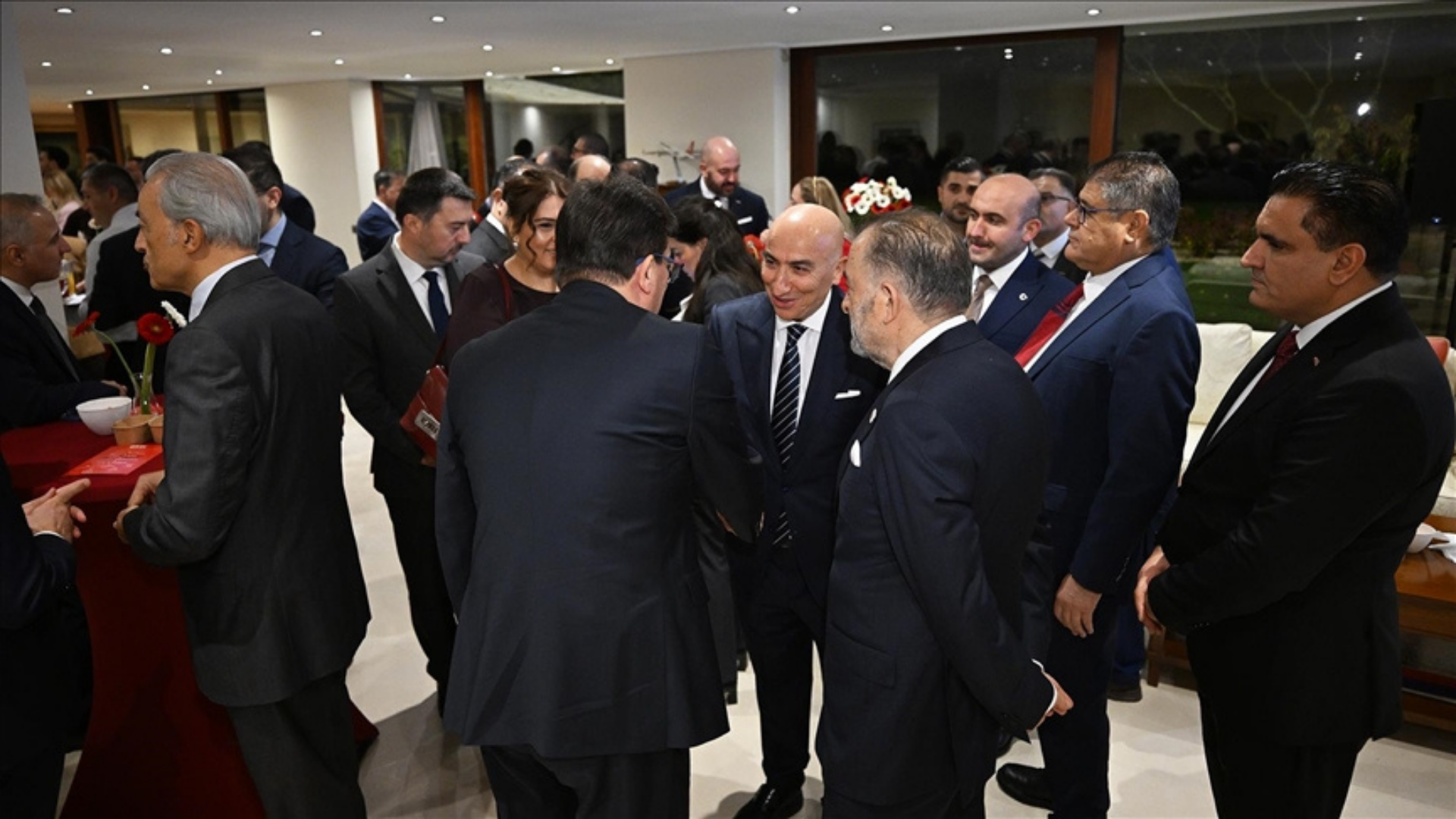 Brüksel'de AB-Türkiye İş Zirvesi kapsamında resepsiyon düzenlendi