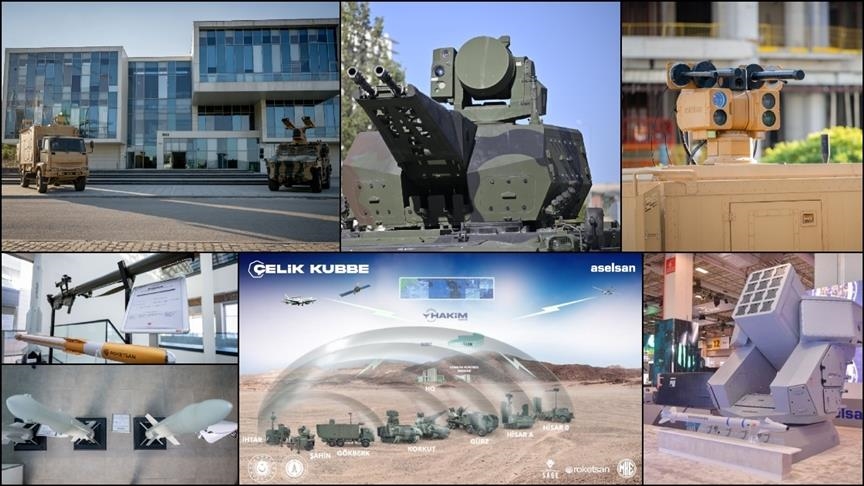 Türk savunma sanayisi bünyesinde entegre hava savunma sistemi Çelik Kubbe'yi güçlendirmek amacıyla sözleşmeler imzalandı