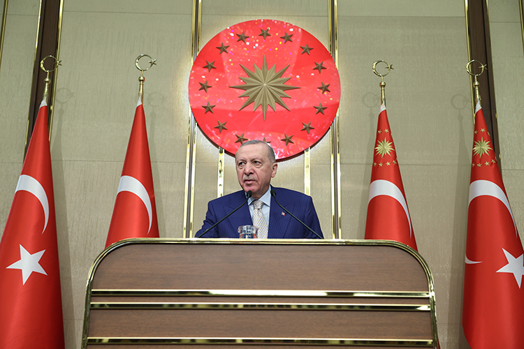 Cumhurbaşkanı Erdoğan: Türkiye Yüzyılı yürüyüşümüze eşlik eden Avrupa Türk toplumunu kimseye ezdirmeyiz