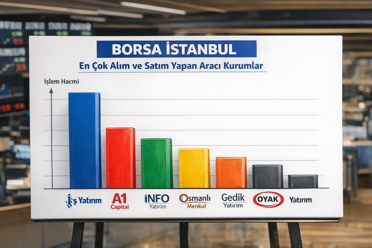 Borsa İstanbul’da en çok alım satım yapan aracı kurumlar açıklandı