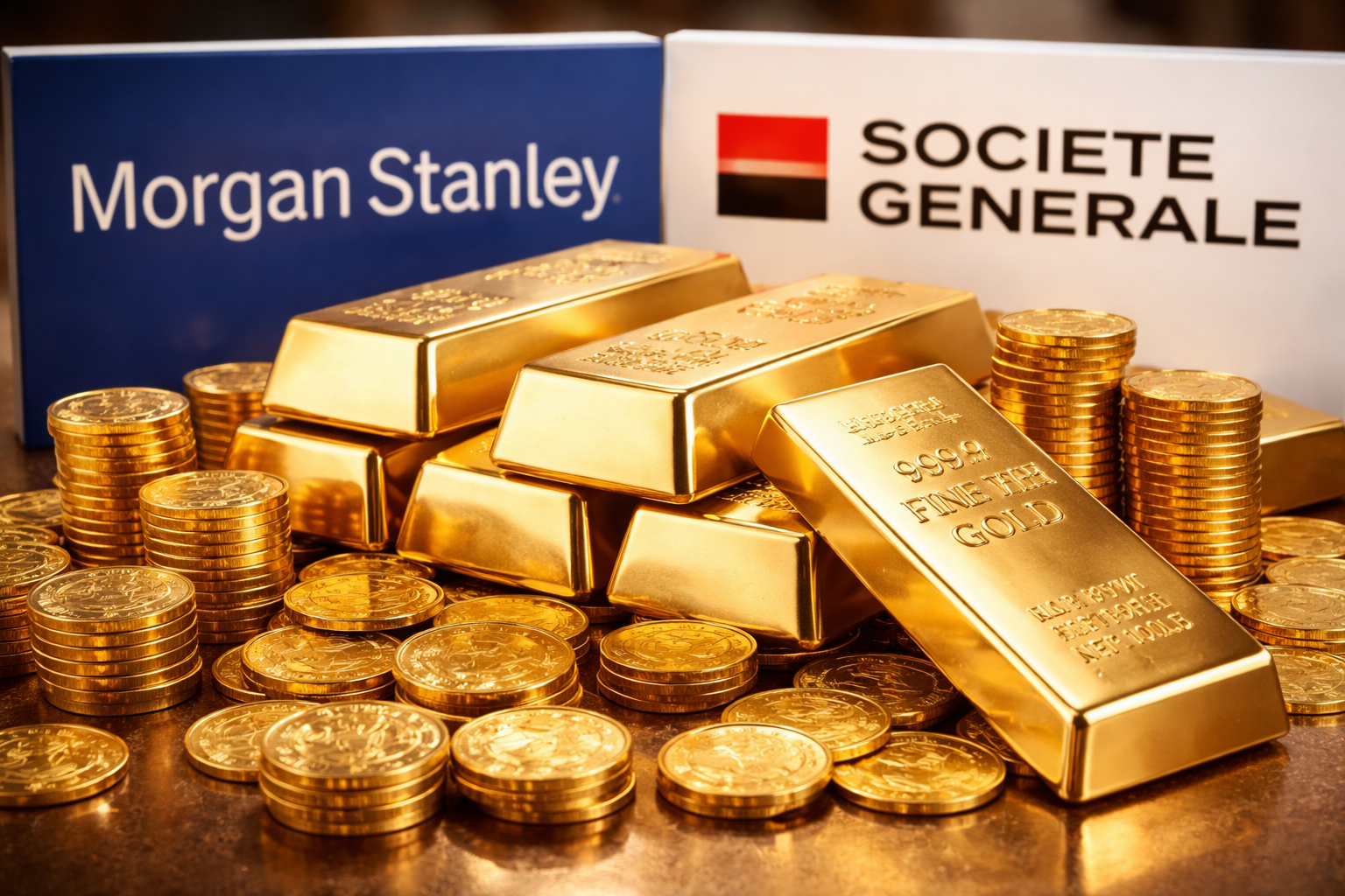 Societe Generale ve Morgan Stanley: Dev bankalardan altın bombası