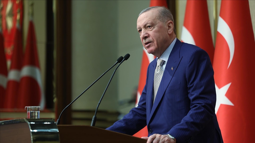 Cumhurbaşkanı Erdoğan’dan Şehit Talat Okur’un ailesine başsağlığı