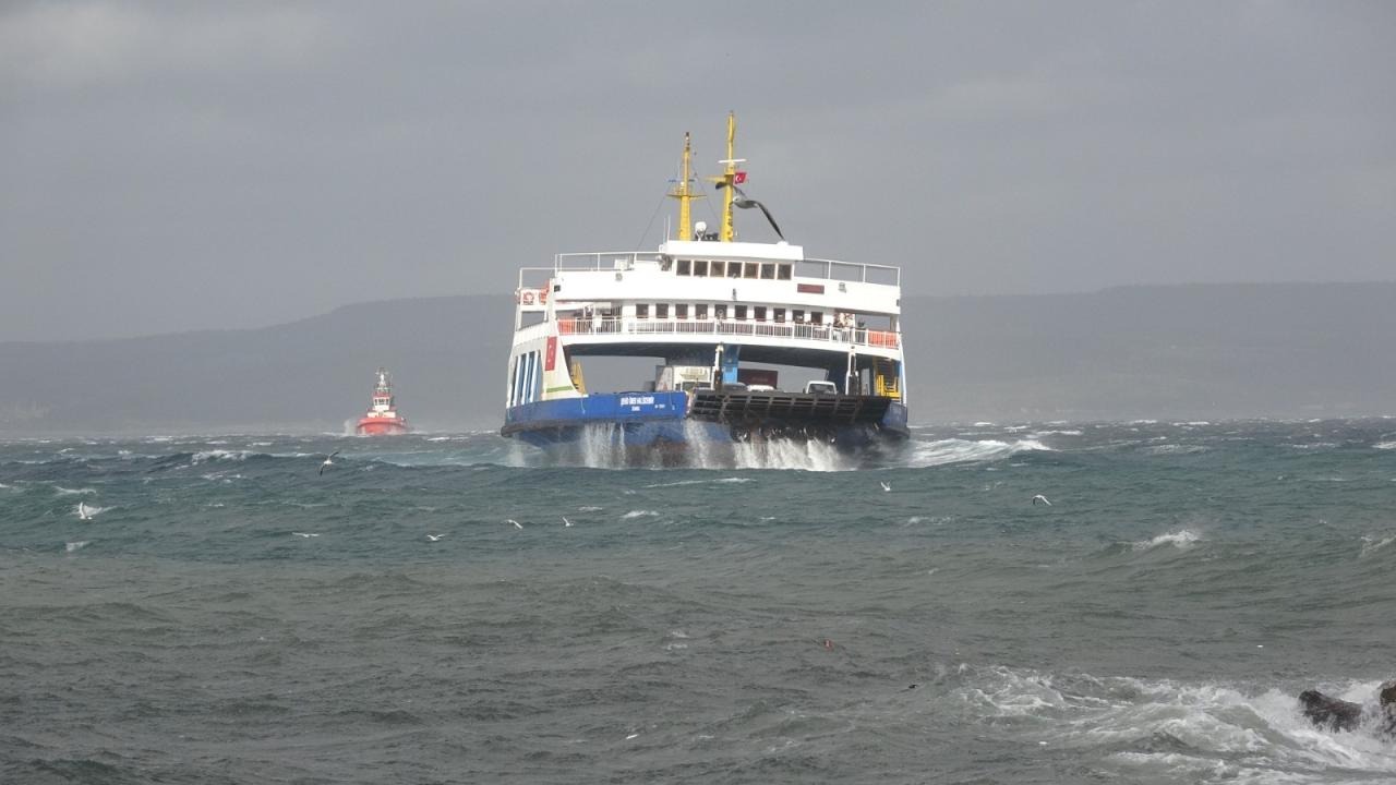 Yarın Güney Marmara’da feribot seferleri iptal edildi
