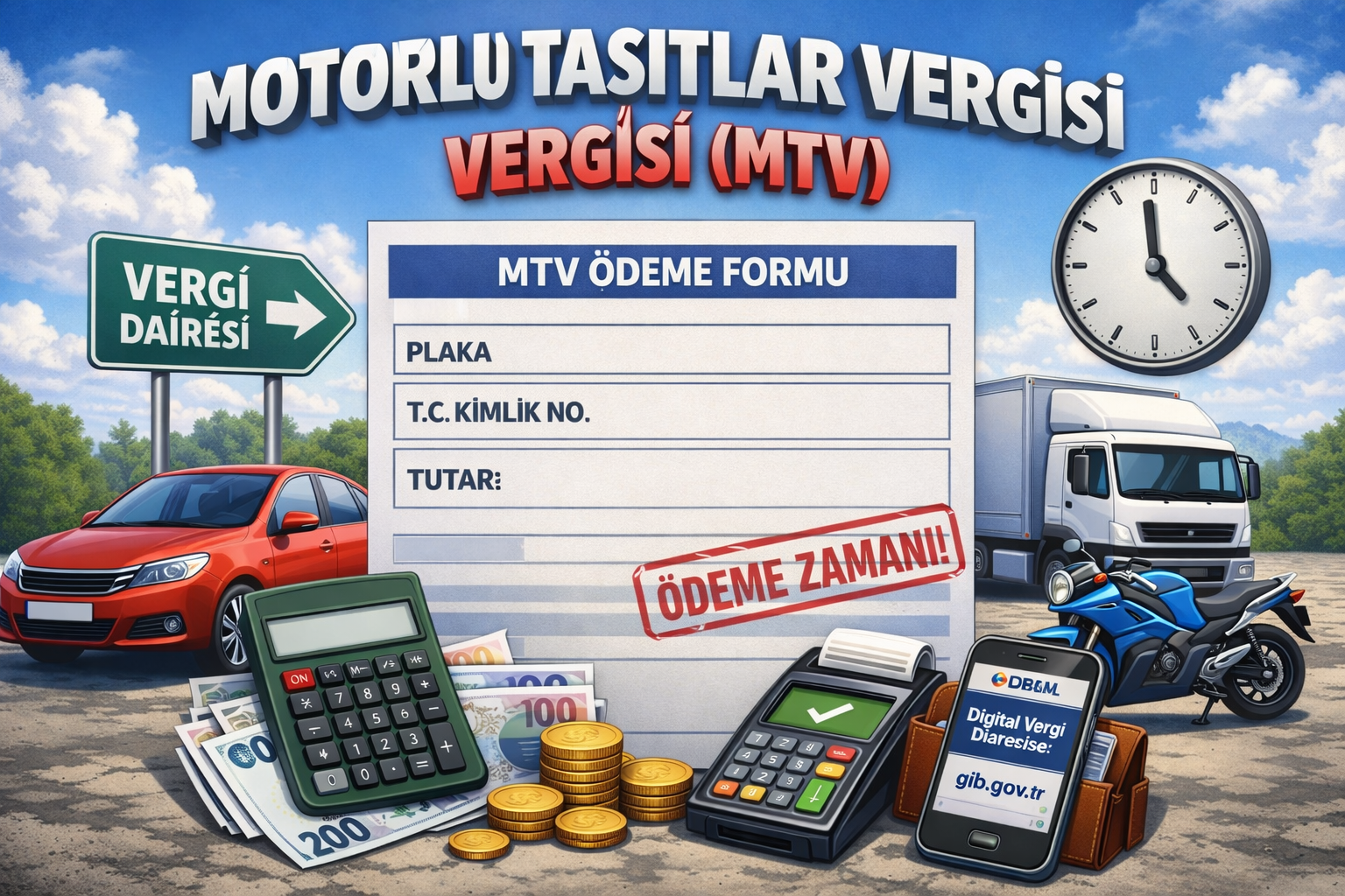 Motorlu Taşıtlar Vergisi'nde süre 2 Şubat'ta doluyor.