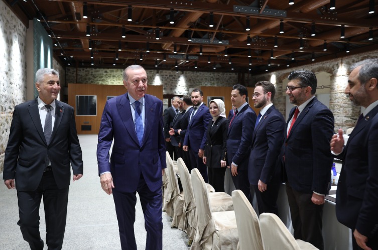 Dolmabahçe’de ekonomi zirvesi: Cumhurbaşkanı Erdoğan MÜSİAD heyetini kabul etti