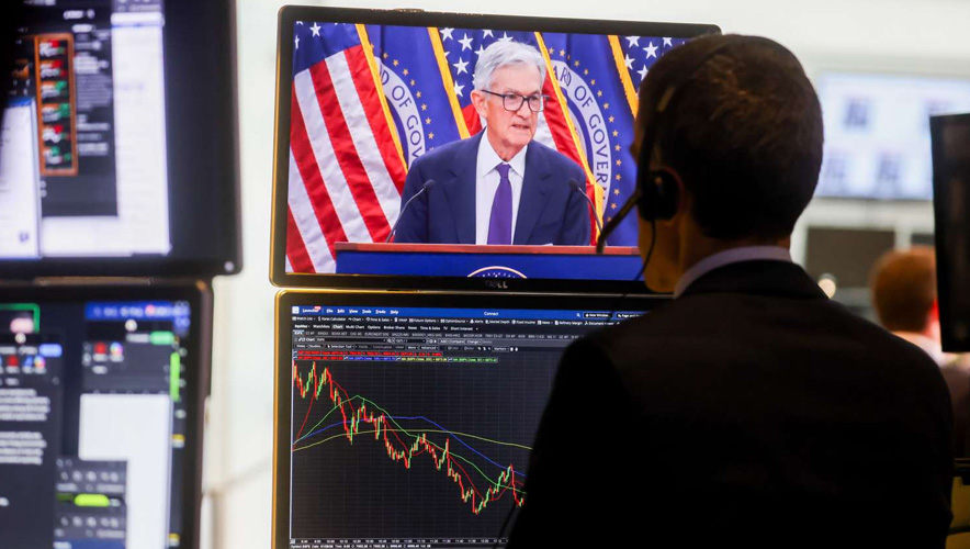 New York Borsası Fed kararı öncesi sert düşüşle açıldı