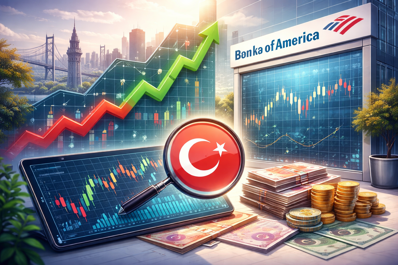 BofA bugün bankalara yüklendi: Borsa İstanbul’da dikkat çeken alım satımlar