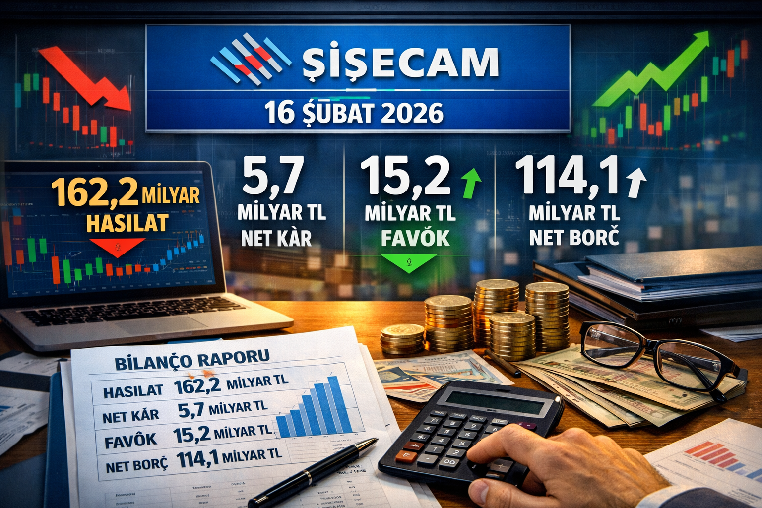 Şişecam 2025 bilanço tarihini açıkladı: Gözler 16 Şubat’ta
