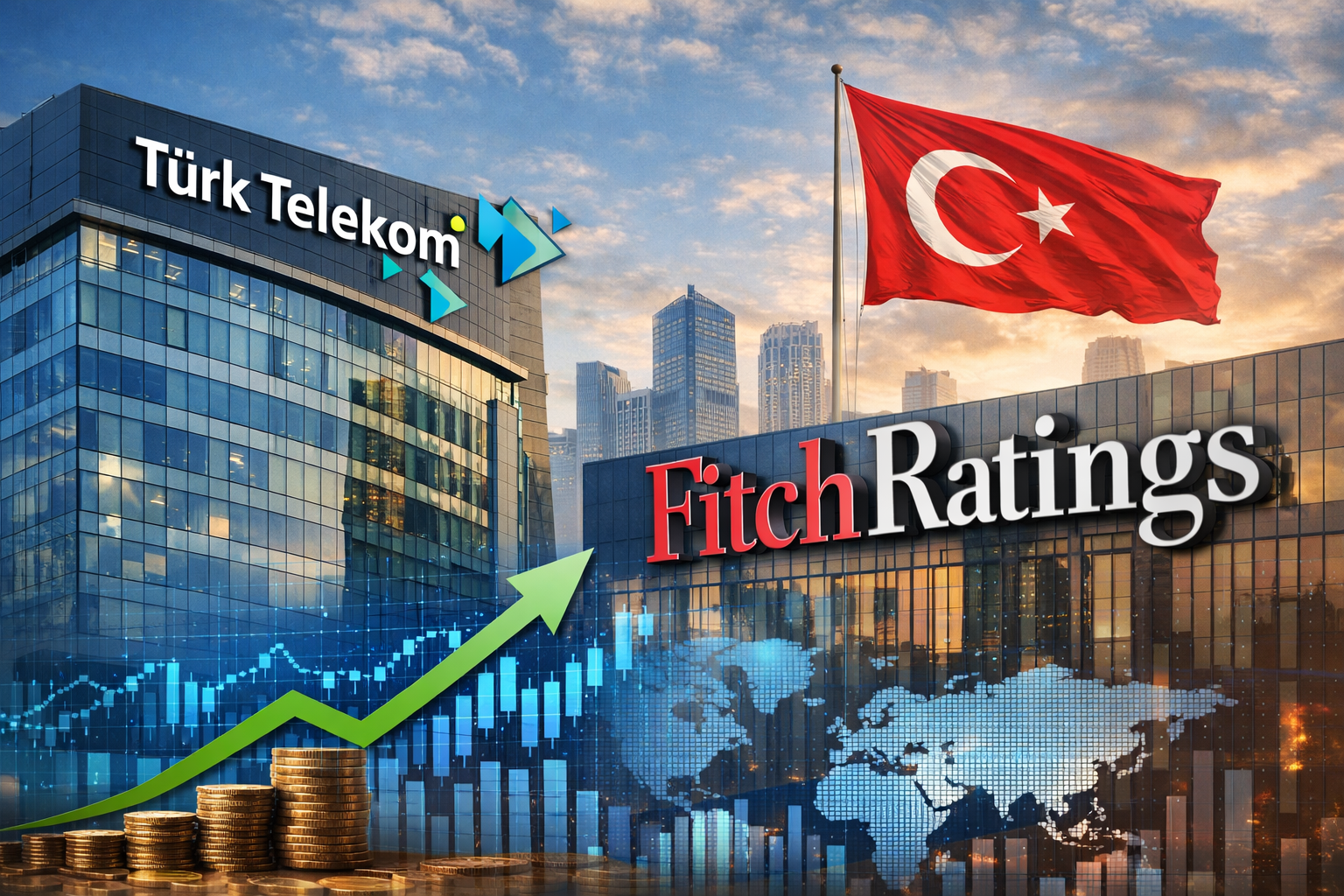Fitch Ratings Türk Telekom’un kredi not görünümünü yükseltti