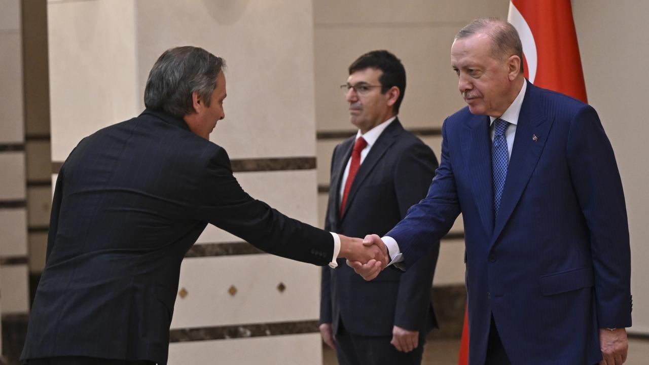 Cumhurbaşkanı Erdoğan, üç ülkenin büyükelçisini kabul etti