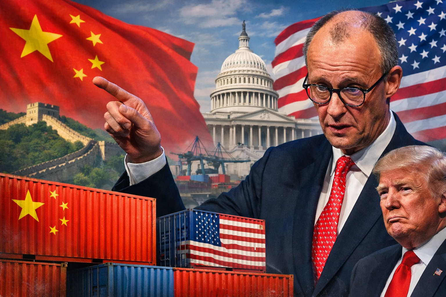 Berlin’den Washington’a ticaret resti: Almanya rotayı Çin'e çevirdi