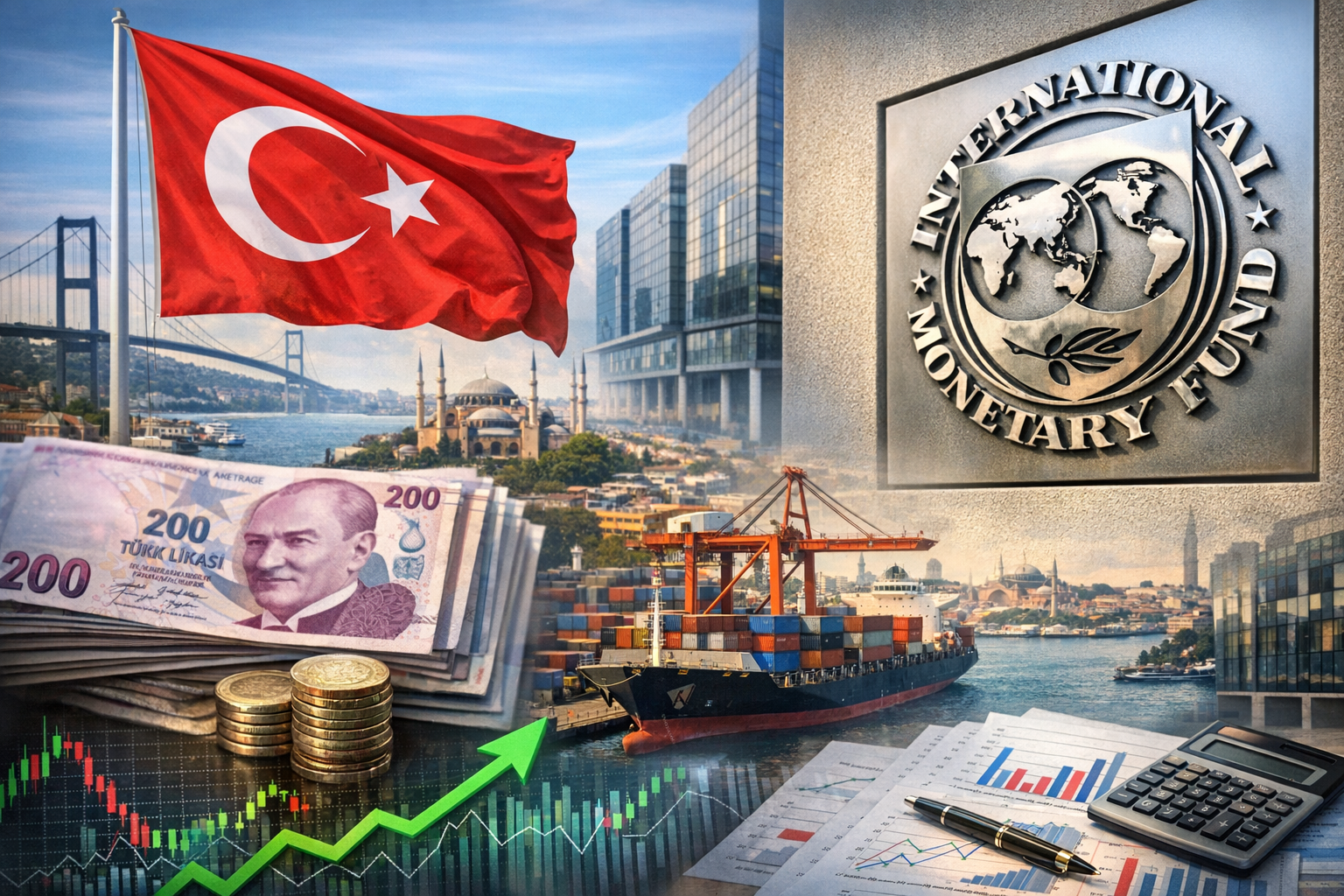 IMF'den Türkiye ekonomisi için yeni büyüme tahmini