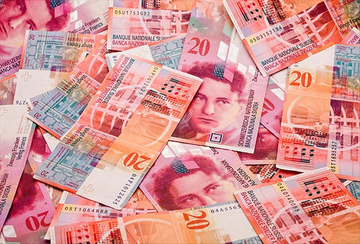 İsviçre frangı, euro karşısında 2015'ten bu yana en yüksek seviyeye ulaştı