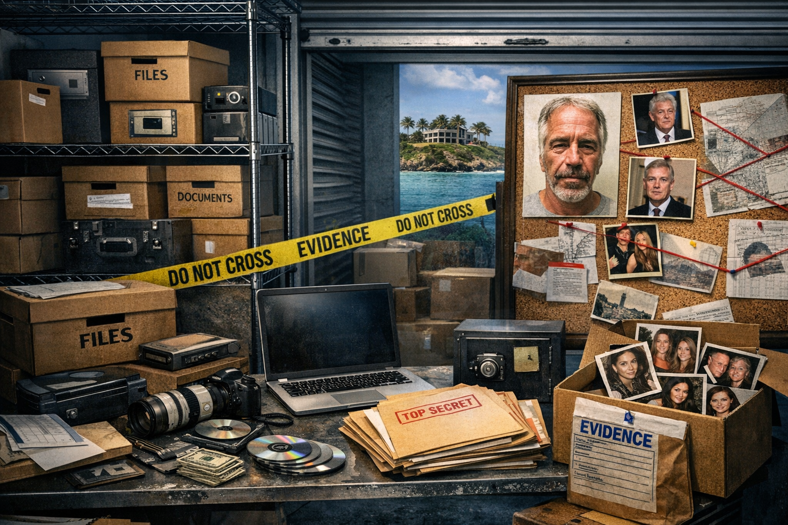 Epstein’in ABD genelindeki gizli depoları ortaya çıktı