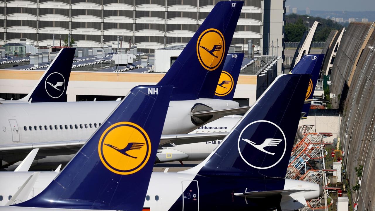 Lufthansa pilotlarının grevi Almanya’da uçuş trafiğini felç etti