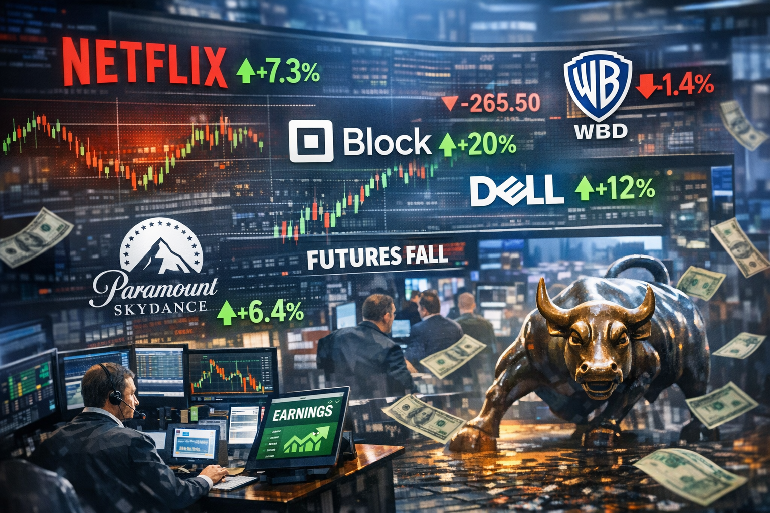 Netflix yükseldi, Warner Bros geriledi: ABD piyasalarında bilanço fırtınası