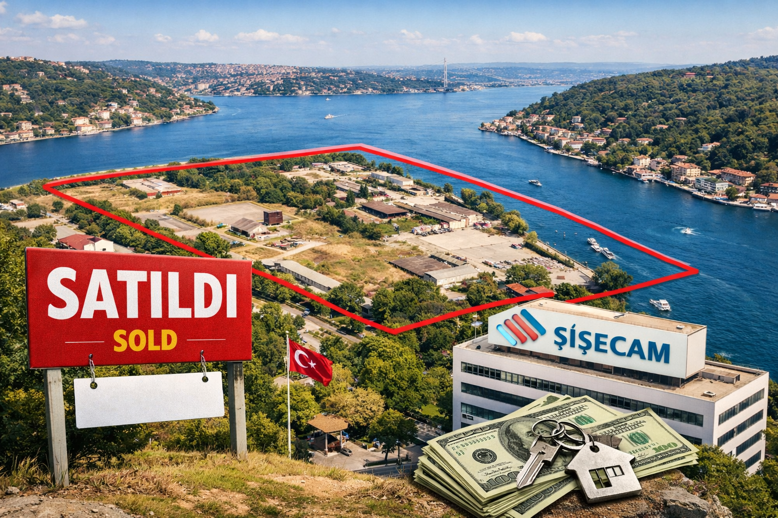 Paşabahçe parsellerinin devri resmen gerçekleşti