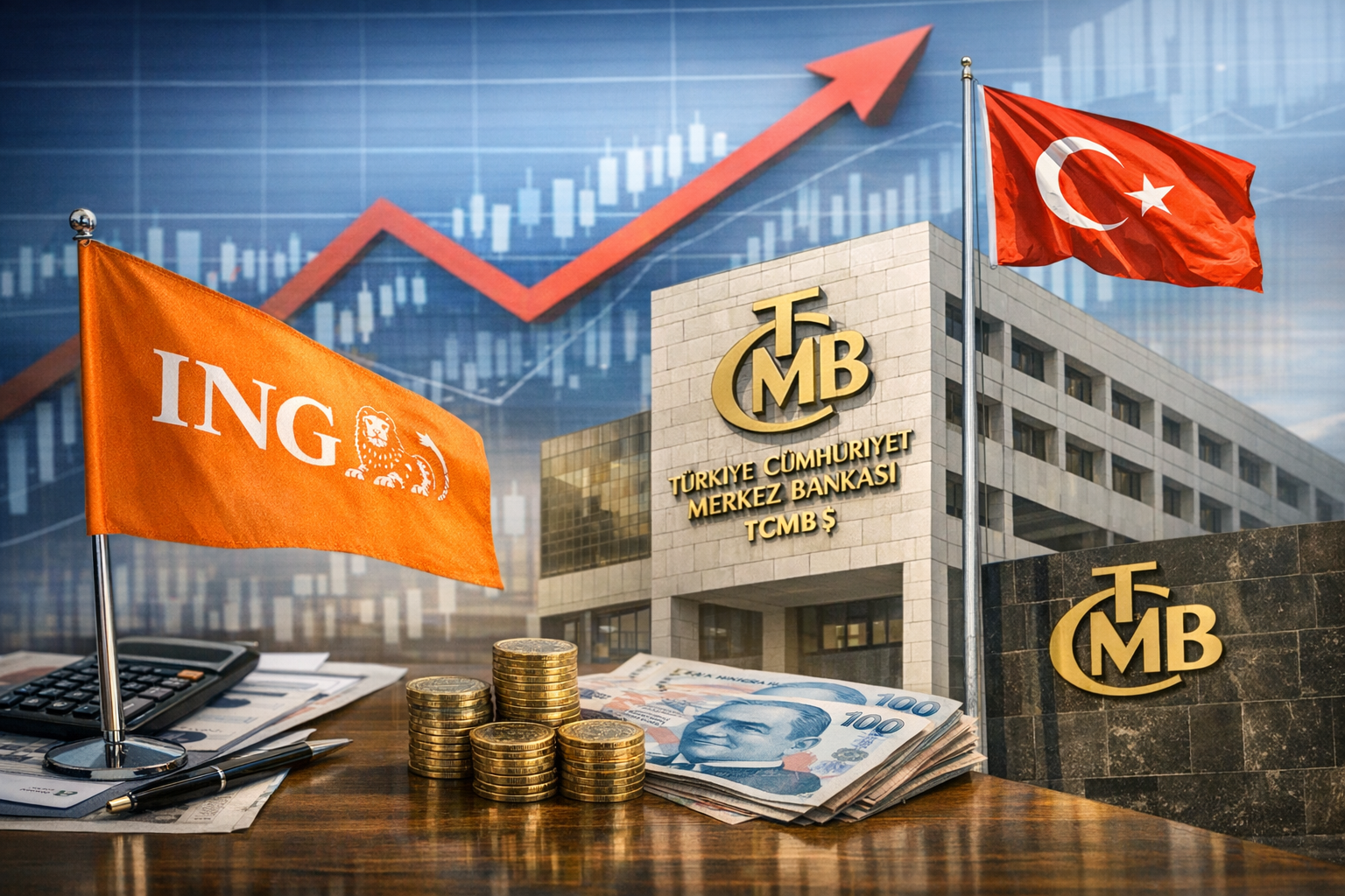 Merkez Bankası faiz indirimi sürecek mi? ING’den TCMB için yeni faiz tahmini