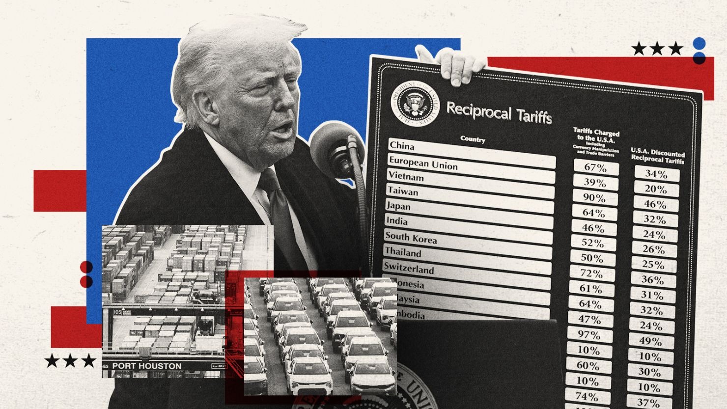 Dünya ticareti sarsıldı, ABD herkese vergi kesti: Trump tüm ülkelere yüzde 10 ithalat vergisini onayladı