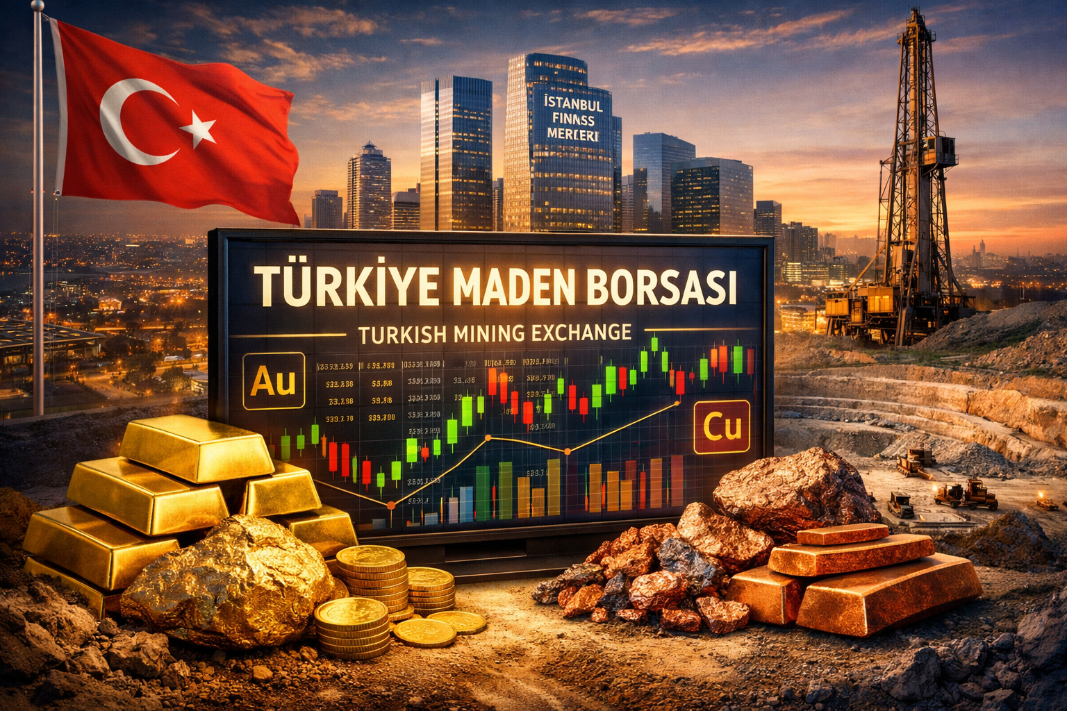 İstanbul Finans Merkezi’nde tarihi adım: Türkiye’de maden borsası kuruluyor