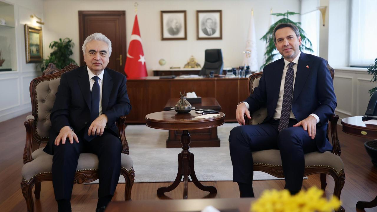 Enerji Bakanı Bayraktar’dan IEA ile kritik görüşme