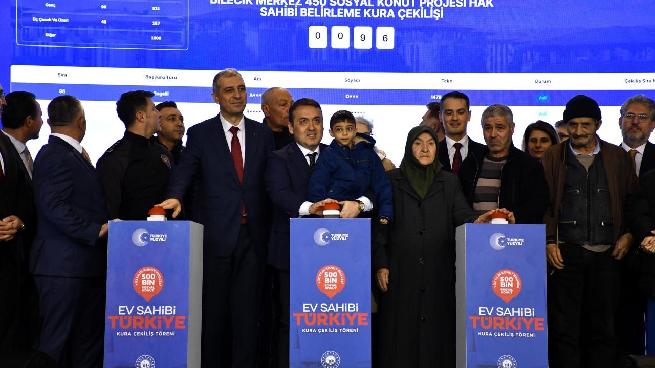 Yüzyılın Konut Projesi Bilecik’te hayata geçiyor