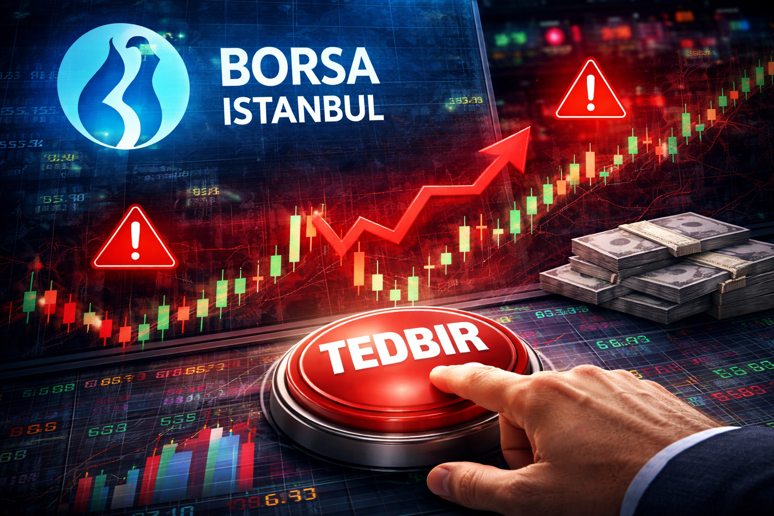 Borsa İstanbul’dan KGYO, MANAS ve OZATD hisselerine tedbir kararı