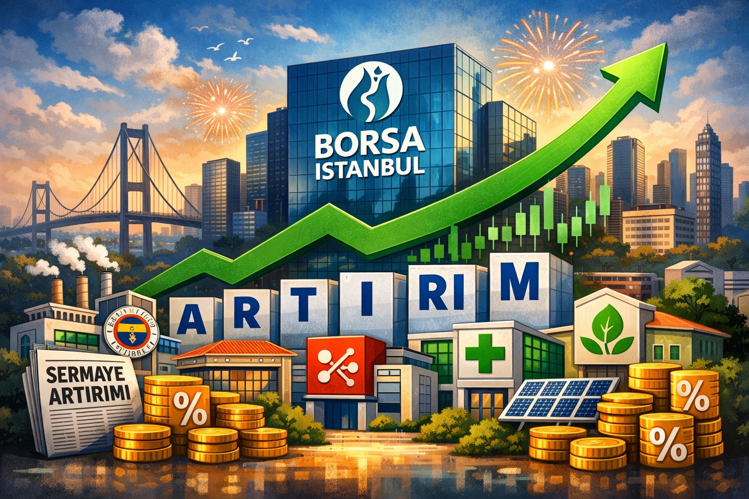 Borsa İstanbul’da dikkat çeken tesciller: Altı şirketten eş zamanlı artırım kararı