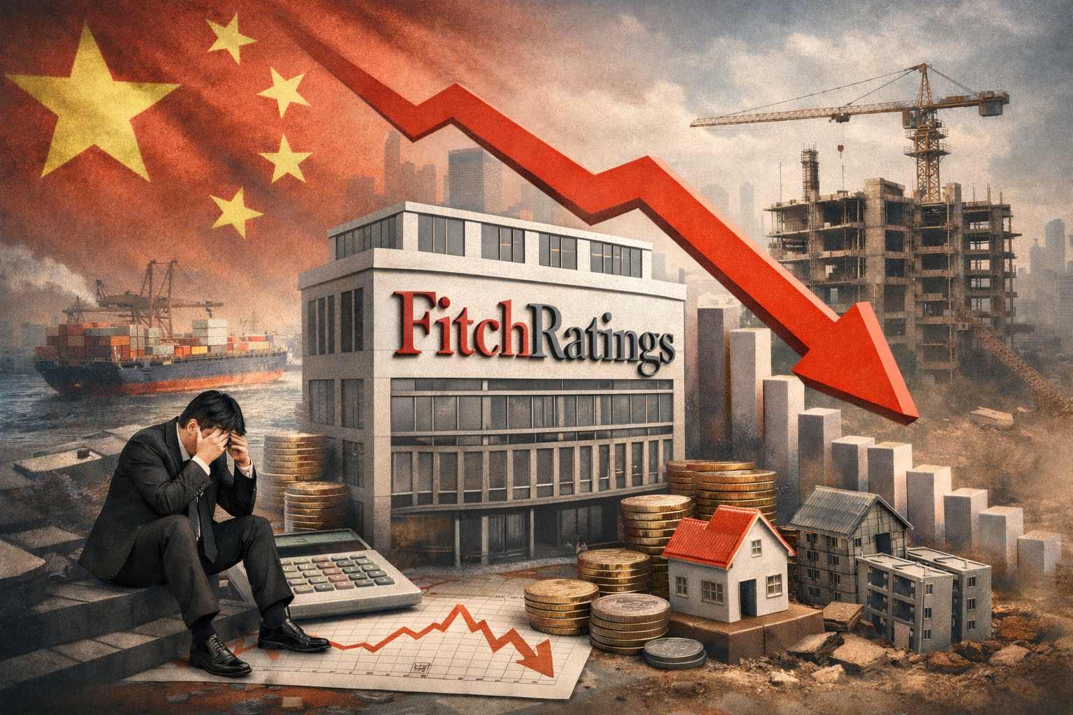Fitch’ten Çin ekonomisine kritik uyarı: İç dengesizlikler rekor seviyede